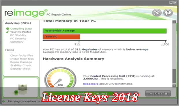 Reimage pc repair serial key free
